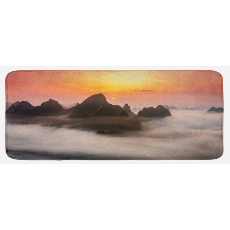 Tapis de cuisine mountain