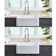 Versatile Fireclay Kitchen Sink With Multiple Resistant Properties And Extraordinary Design
