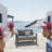 50" All-Weather Aluminum Patio Loveseat With Thick Dark Gray Cushions & Gray Frame-482305597