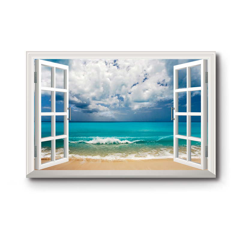 Leeward - Impression sur toile tendue, L 12 po x H 8 po x P 1 po