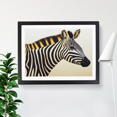 Zebra Vol.1 - Single Picture Frame Painting