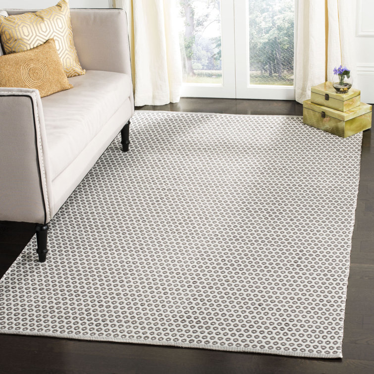 Church Street Hand Woven Cotton Geometric Rug