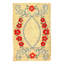 Antique American hooked rug 2'x 3'