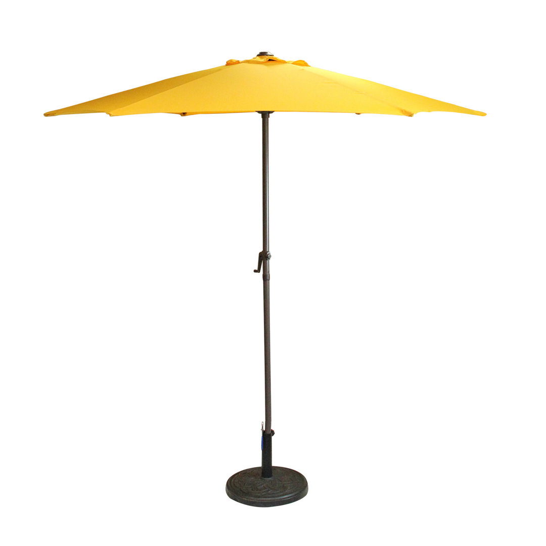Outdoor Patio Market Umbrella Arlmont & Co. Fabric