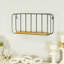 Étagère arrondie en métal 9 po-934660254
