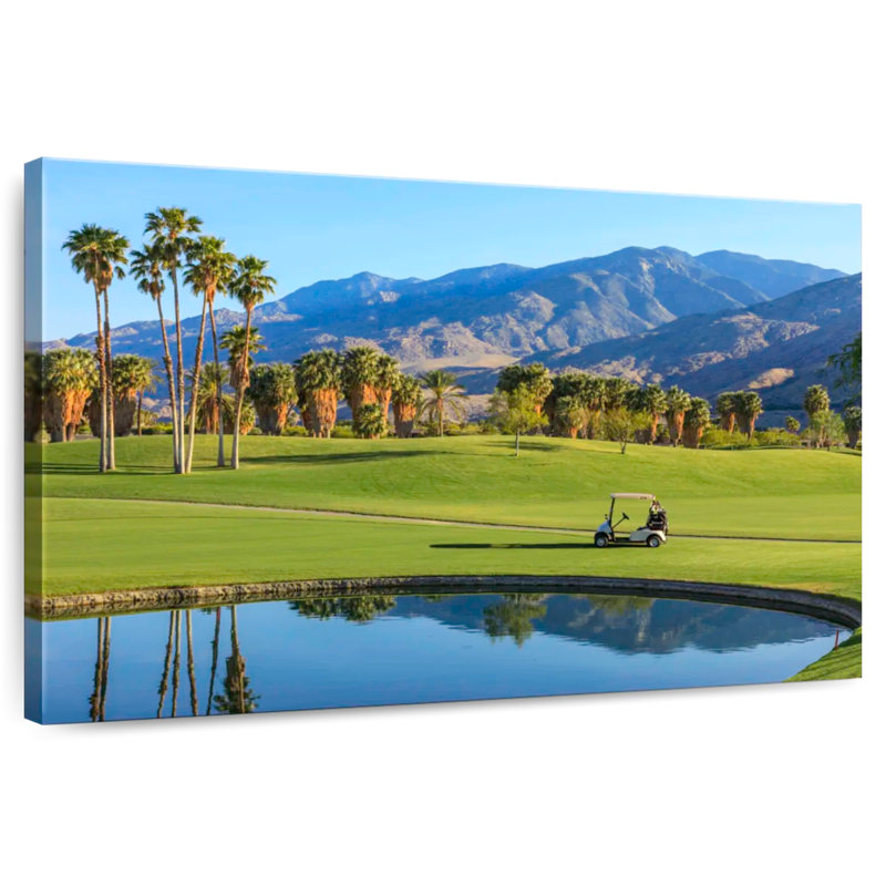 Parcours de golf pittoresque de Sirci à Palm Springs, H 8 po x l 12 po