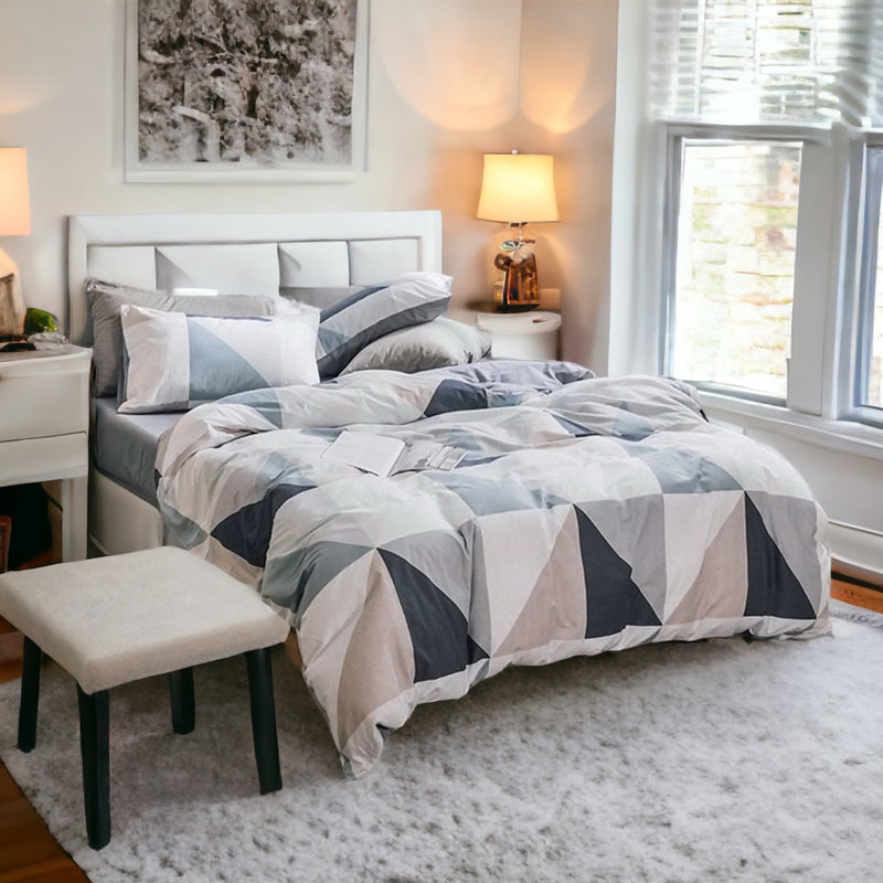 Ensemble de housse de couette 100% coton Jazelle