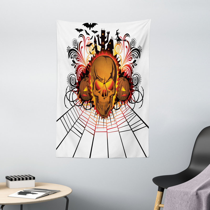 Tapisserie d'Halloween en polyester, H 60 po x l 40 po