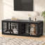 Meuble de rangement robuste pour chien de 38 pouces, table de bout décorative pour animal de compagnie, cage en bois pour chenil-101092133-115403695