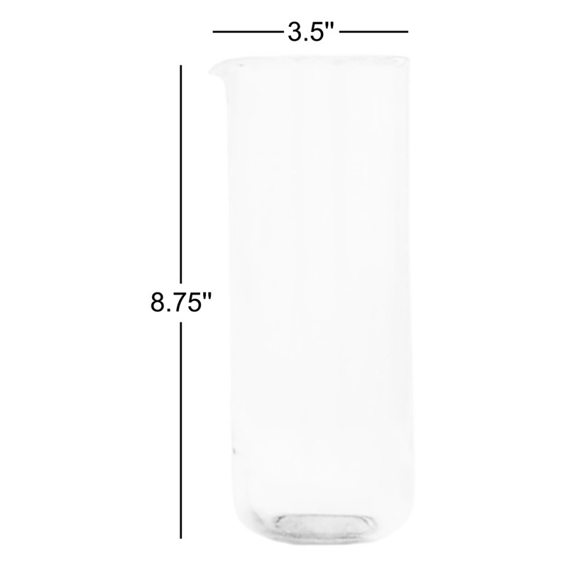 Simple Glass Pitcher