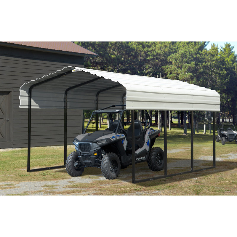Galvanized Steel Carport, 10X15X7
