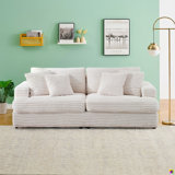 Kustas 79.3"W Corduroy Sofa Couch
