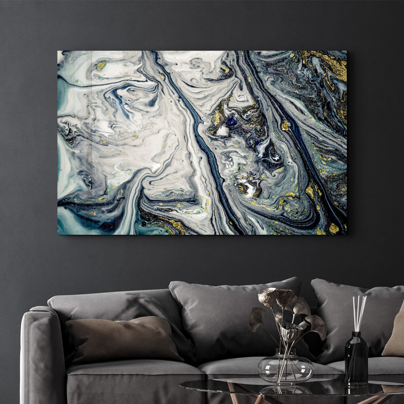 Elegant Tempered Glass Wall Art Painting | 100% Tempered Glass, Thickness: 0.16 inches | UV Printed for Vibrant Colors & Durability | Perfect for Home Decor & Modern Aesthetics