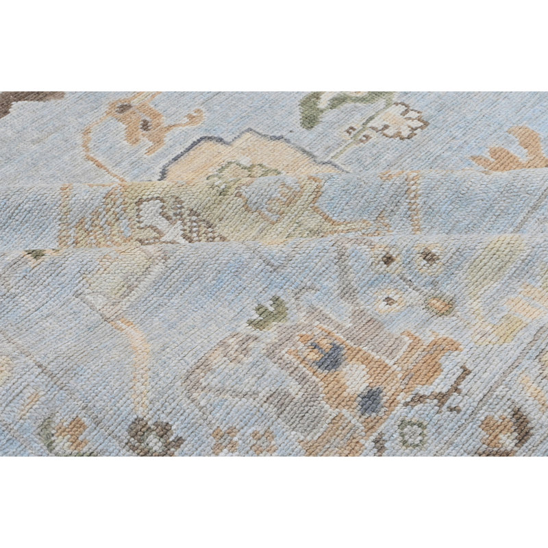 Hand Knotted Wool Oriental Indoor Rug