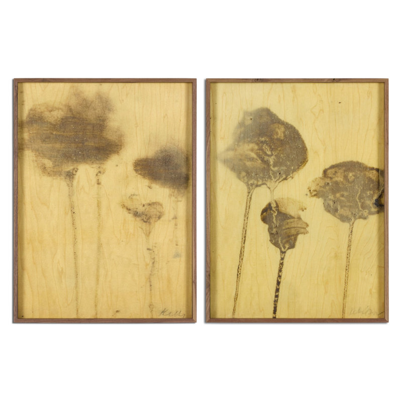 Ulen Diptych par Kelly Rogers, H 32 po x l 43 po