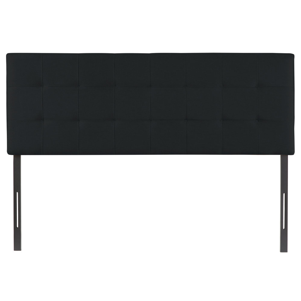 Latitude Run® Keymond Classic Tufted Adjustable Upholstered Full Size Headboard in Linen Fabric