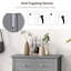 Bathroom Storage Cabinet Free Standing Bathroom Cabinet-Black-256494340
