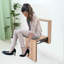 Tabouret à langer pliant mural multifonctionnel Modern-1126181422