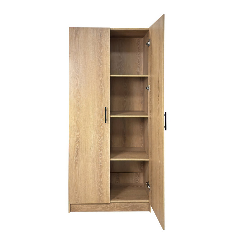 Modex Oak Multi-Purpose Utility Storage Cabinet, Cabinet, Oak