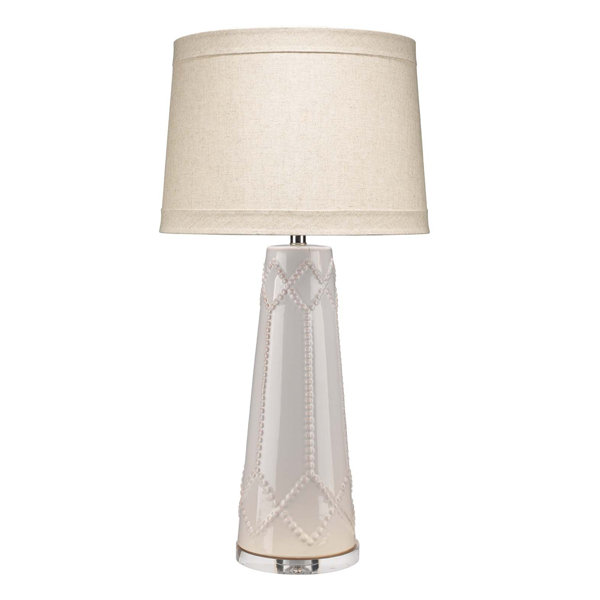 Brook Floral Hurricane Style Table Lamp