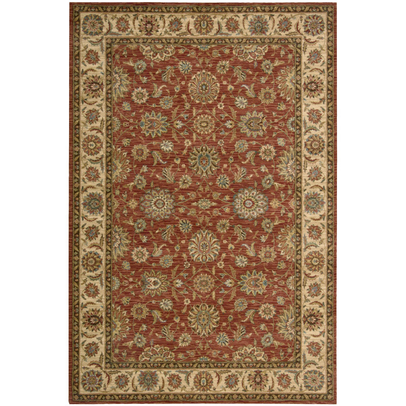 Bardwell Oriental Wool Area Rug, Rectangle 251 x 343cm