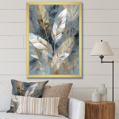 Rolfke Gold And Grey Impressions Of Bohemian Energy II On Canvas Print