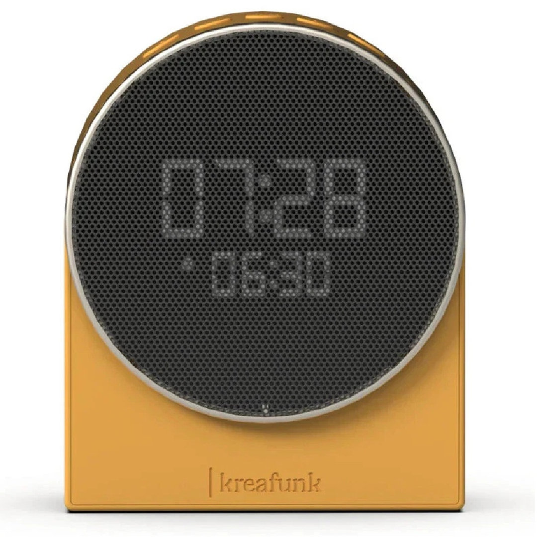 Ivy Alarm Clock with Bluetooth Speaker - Ivory Sand