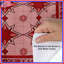 Housses de couette à motif d'étoile rouge-128003031