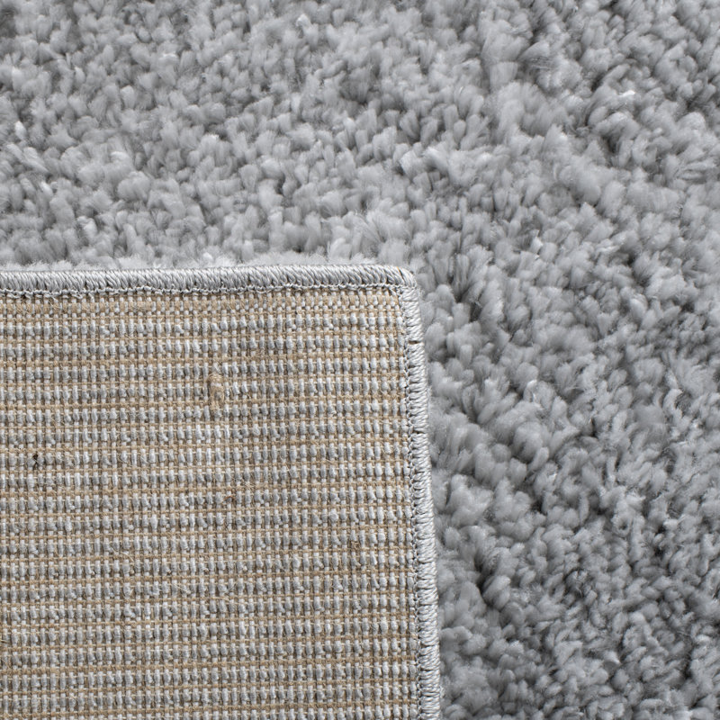 Danyell Solid Colour Shag Area Rug, Rectangle 122 x 183 cm