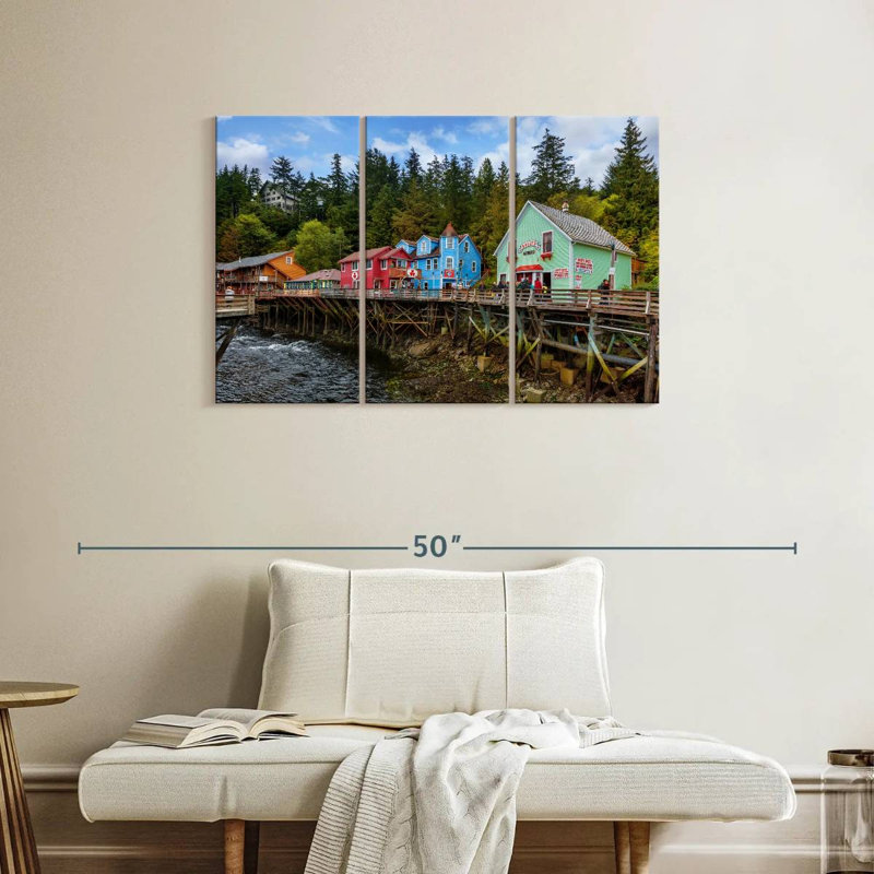 Nicci Downtown Ketchikan Alaska, 24" H x 38" W
