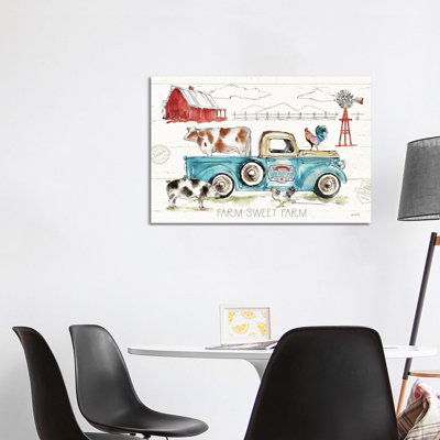 Down on the Farm I 1 Piece Wrapped Canvas Wall Art