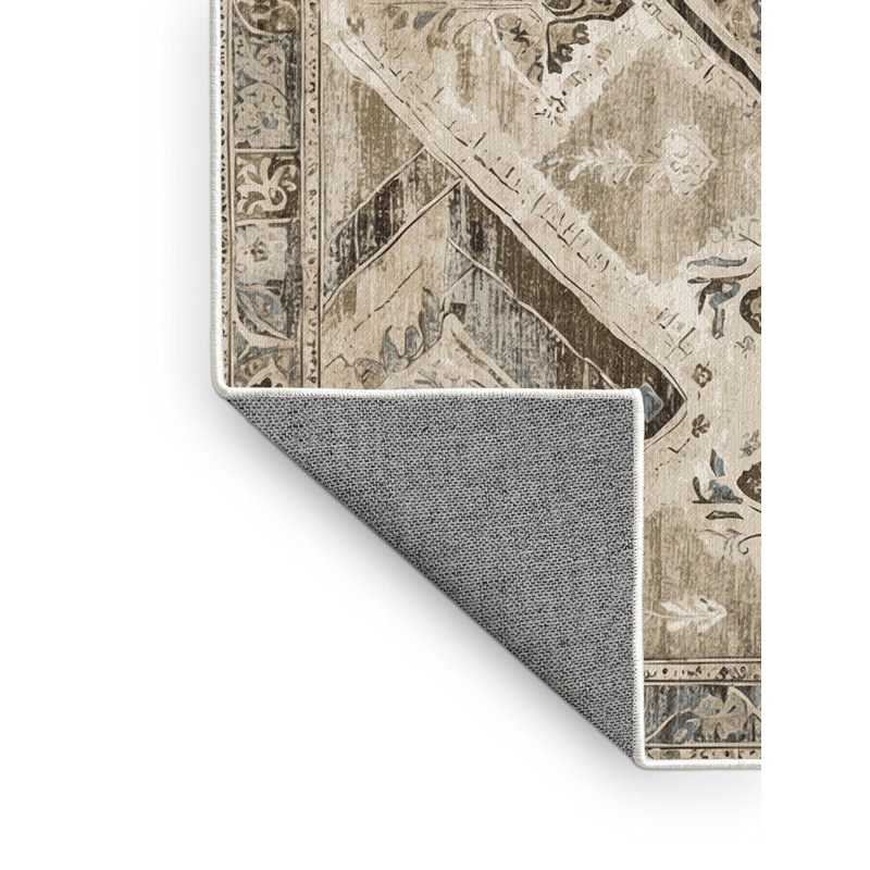 Tapis Sacred Bloom, Carré 4 pi