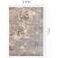 Tapis gris à poils courts Margie-587945392