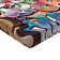 Urban Graffiti Blockbuster Slogans Microfibre Jersey Knit Fitted Sheet