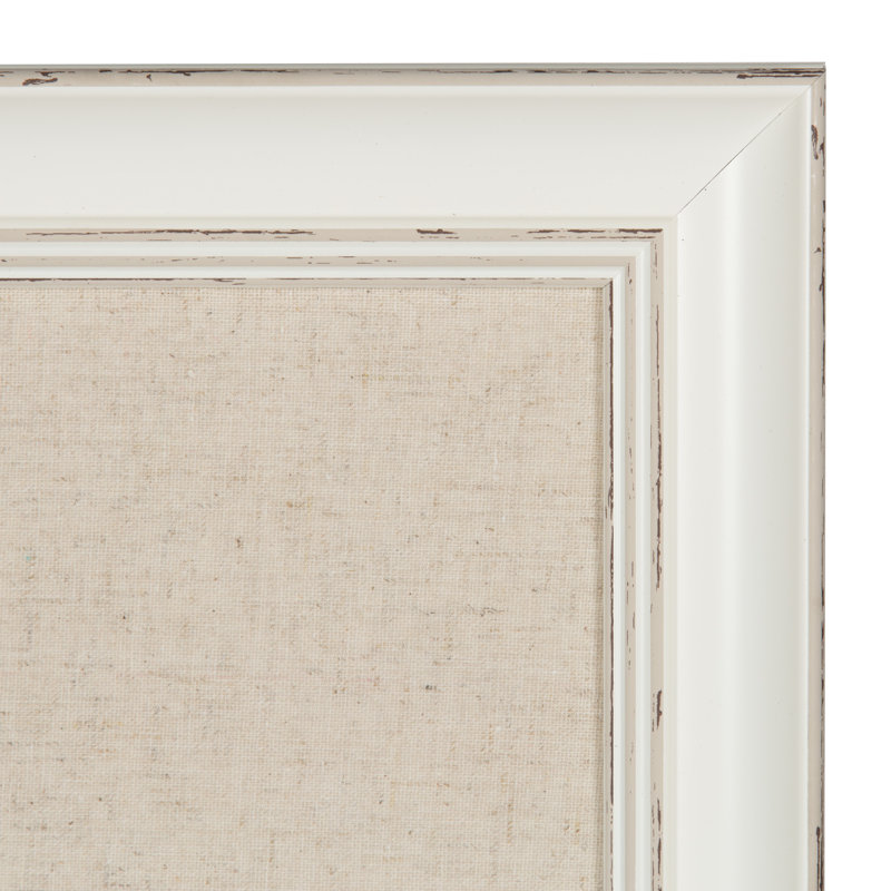 Tableau d'affichage mural, H 27 po x l 18 po, Blanc doux