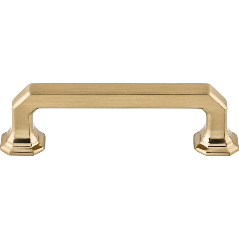 Emerald Bar pull, Honey Bronze, 3 3/4" Center to Center