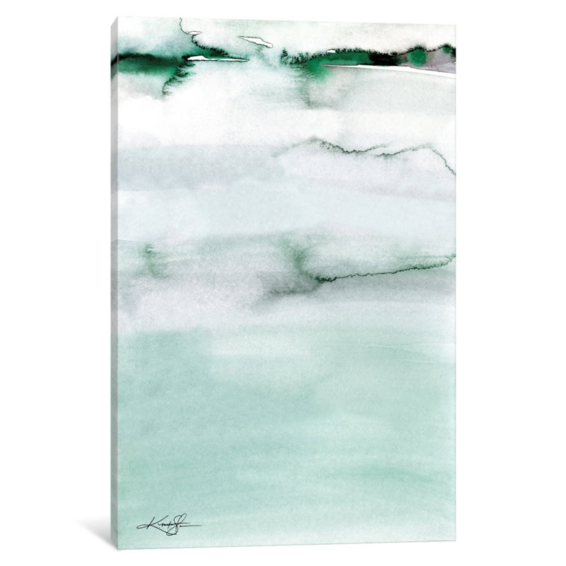 «Serene Moments III» par Kathy Morton Stanion, reproduction d'art sur toile tendue, H 18 po x l 12 po x P 1,5 po