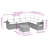 Vidaxl Garden Sofa Set Grey