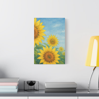 Aaroon Single Picture Frame Print on Canvas