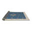 Tapis contemporain bleu-670991715