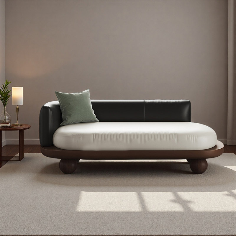 Loesing, Black/Beige, Left Hand Facing