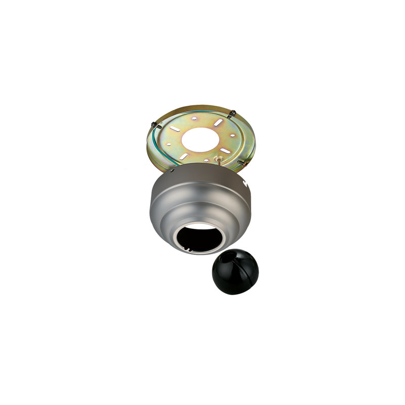 Adaptateur de ventilateur de plafond Dubay, Étain brossé
