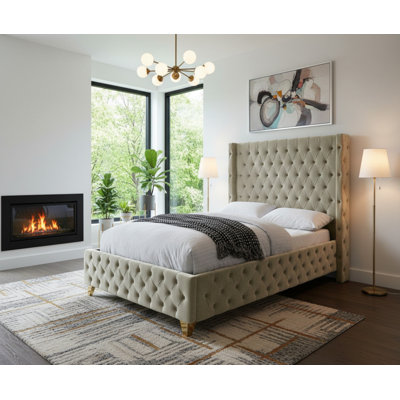 Dymonique Velvet Bed