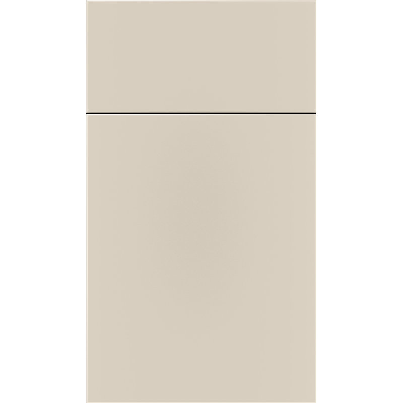 Échantillon de porte Eastwood, Satin lever du jour, Bois manufacturé (thermofoil)