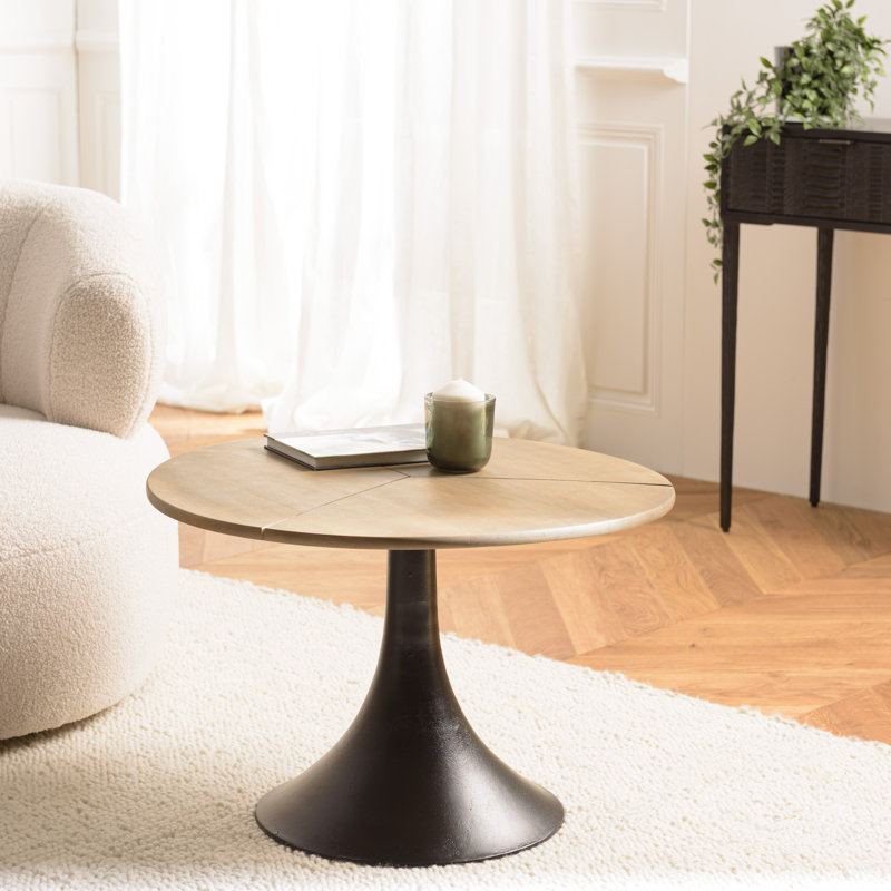 Brumiss Pedestal End Table