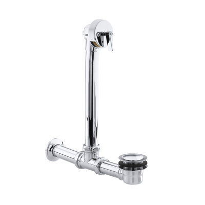 Iron Works™ Exposed Bath 1.5" Leg Tub Drain with Overflow