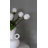 White Dutchess Rose Bud 23"