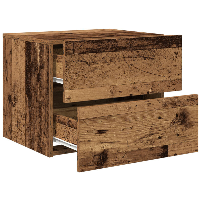 50cm W Solid Wood Bedside Table, Individual