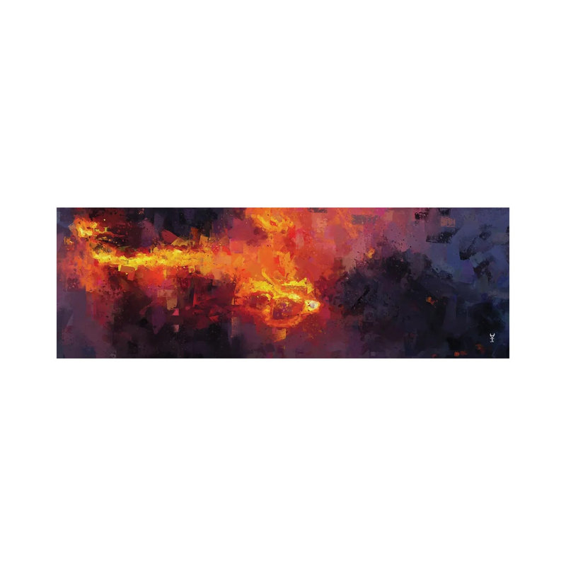 Hephaestus' Breath by Van Credi - Wrapped Canvas Panoramic Print, 121.92 cm H x 40.64 cm W x 1.91 cm D