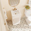 Meuble-lavabo 18 po avec comptoir en céramique